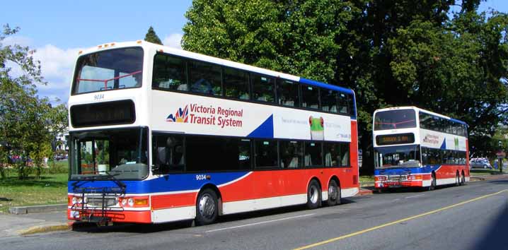 Victoria Regional Transit Transbus Trident DM5000 9034 & 9026